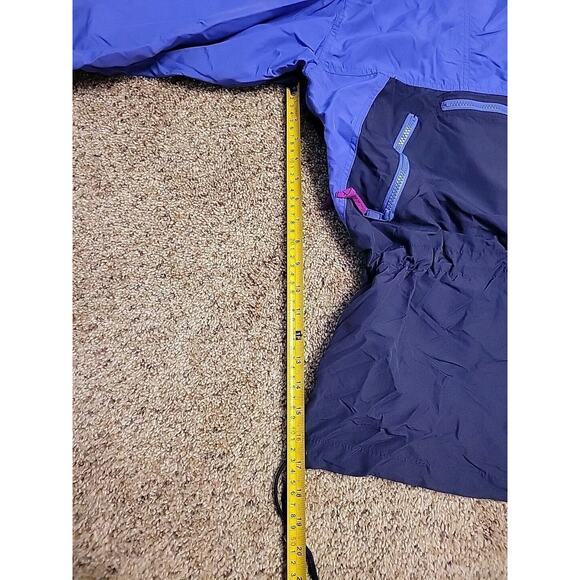 VTG Sierra Designs Anorak Pullover Jacket SZ Medium hooded quarter zip Womens - Picture 7 of 14